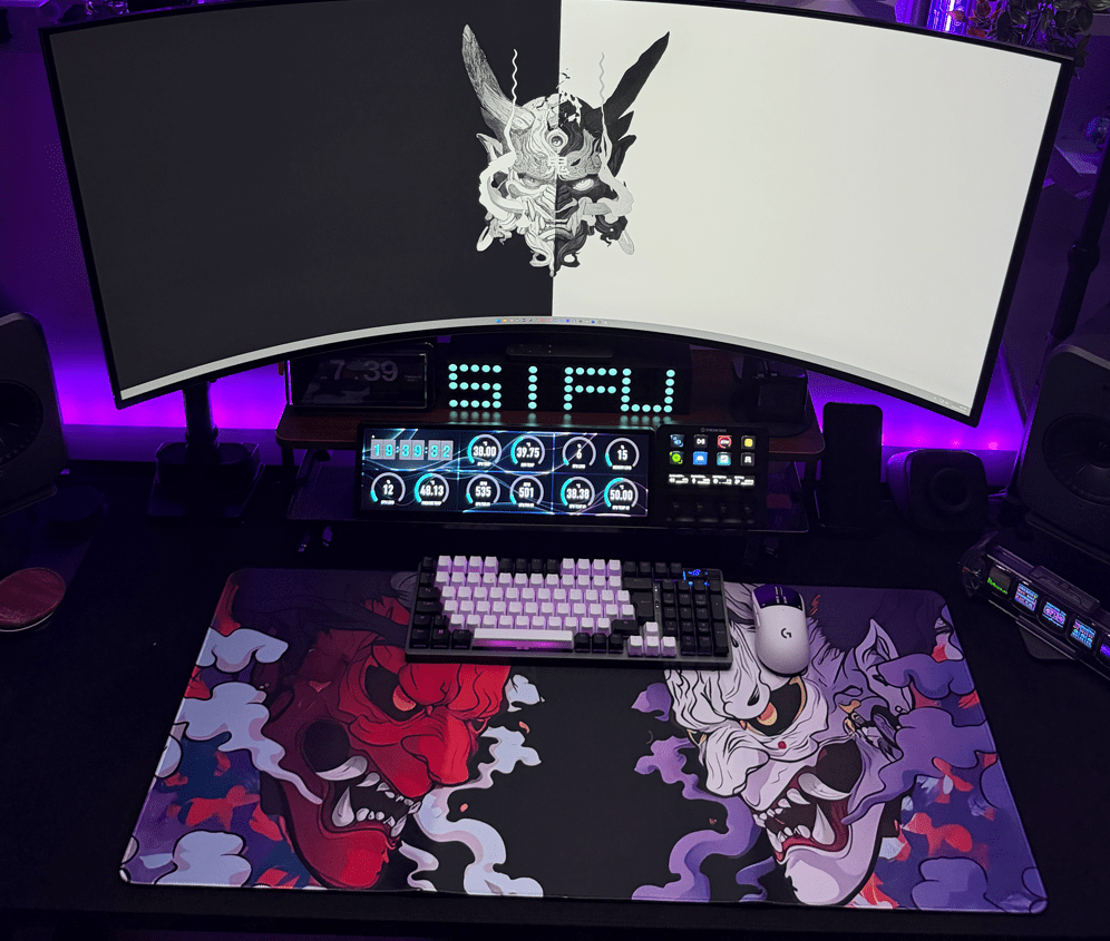 Temu Japanese Ukiyo-e Devil Mouse Mat Review – Budget Looks That Actually&nbsp;Deliver